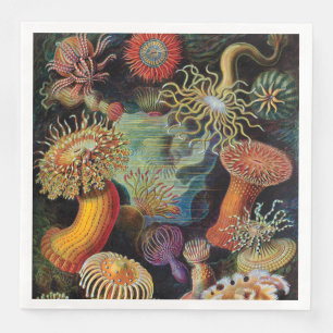 The Art of Nature by Ernst Haeckel Napkin