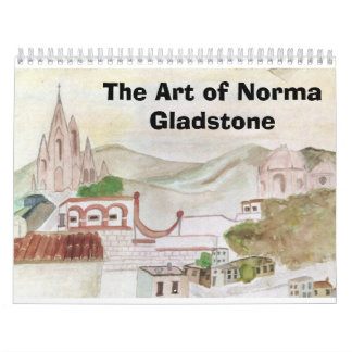 The Art of Norma Gladstone Calendar
