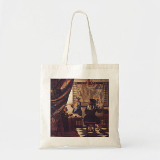 The Art of Painting by Johannes Vermeer Tote Bag