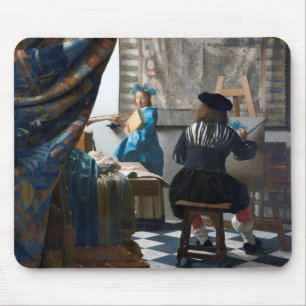 The Art of Painting, Johannes Vermeer, 1666-1667 Mouse Pad
