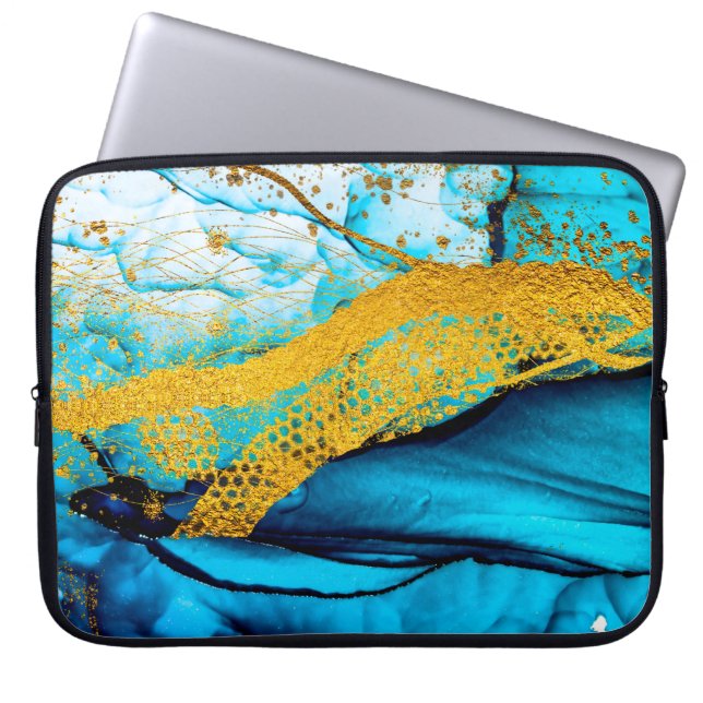 The art of sea and the luxury of living. Masterpie Laptop Sleeve (Front)