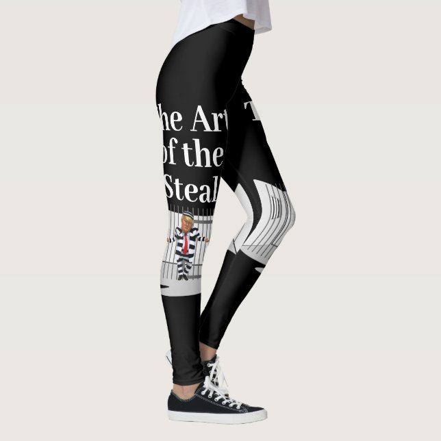 The Art of the Steal Trump Leggings (Right)