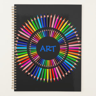 The Art Teacher, Coloured Pencils Planner