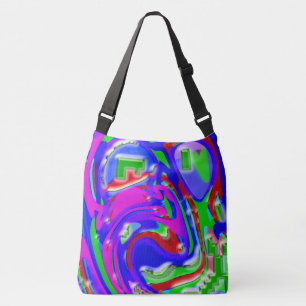 The Artist and His Flashes of Creativity Crossbody Bag