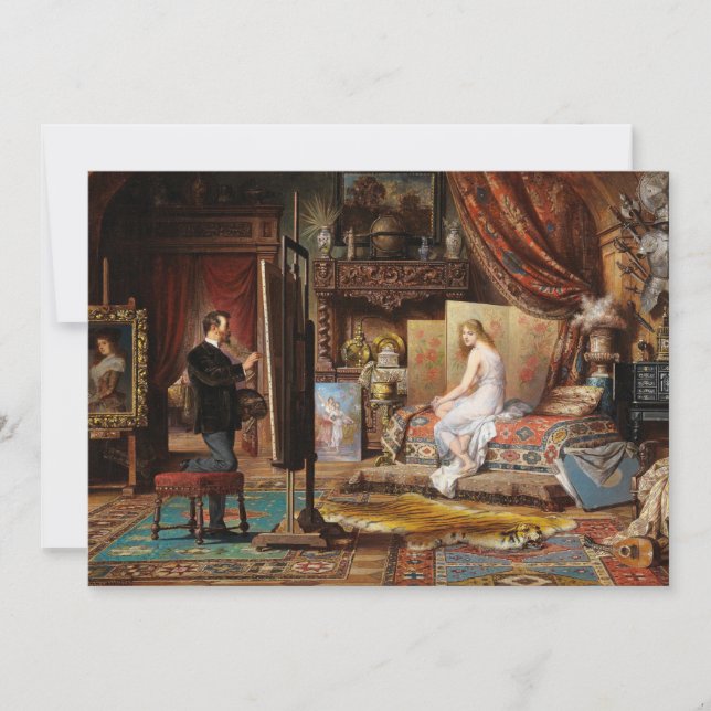 The Artist and His Model | Carl Schweninger, Jr. (Front)