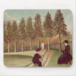 The Artist Painting his Wife, 1900-05 Mouse Pad