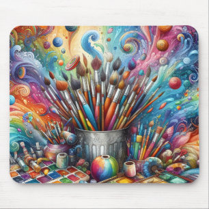 The Artist Palette Mouse Pad