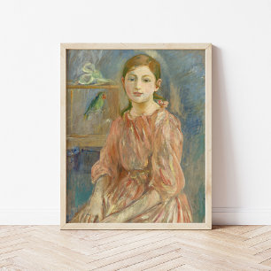 The Artist’s Daughter   Berthe Morisot Poster