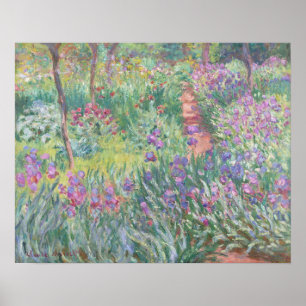 The Artist’s Garden in Giverny (1900) Poster