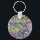 The Artist’s Garden in Giverny by Claude Monet Key Ring<br><div class="desc">The Artist’s Garden in Giverny
by Claude Monet</div>