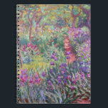 The Artist’s Garden in Giverny by Claude Monet Notebook<br><div class="desc">The Artist’s Garden in Giverny
by Claude Monet</div>