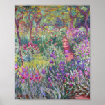 The Artist’s Garden in Giverny by Claude Monet Poster<br><div class="desc">The Artist’s Garden in Giverny
by Claude Monet</div>