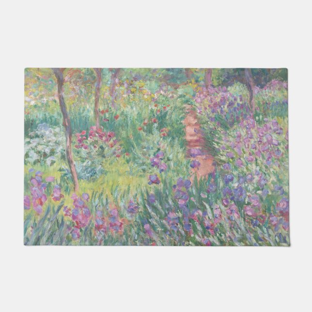 The Artist’s Garden in Giverny by Monet Doormat (Front)