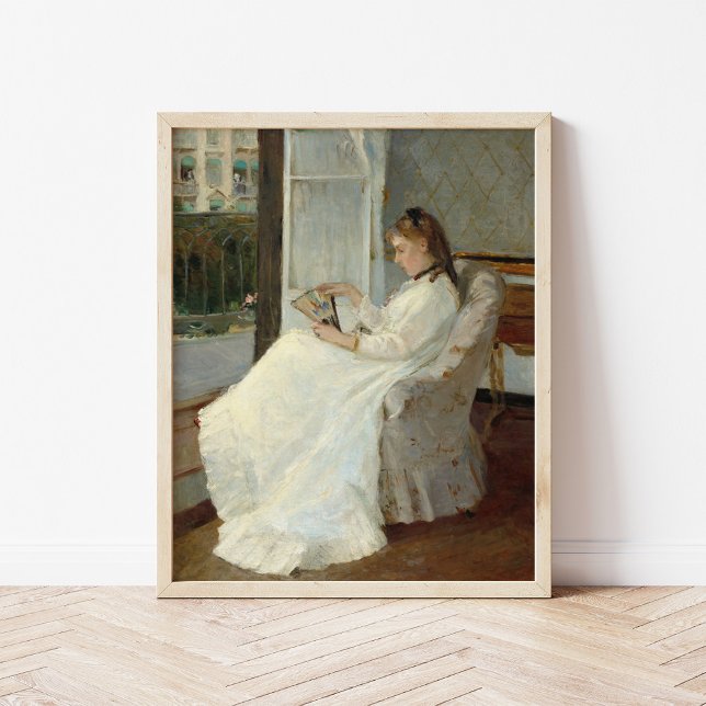 The Artist’s Sister at a Window | Berthe Morisot Poster (Creator Uploaded)