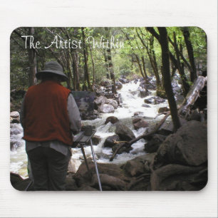 The Artist Within by Julie L. Cleveland Mouse Pad