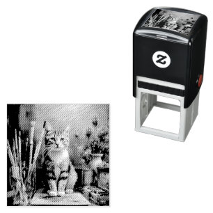 The Artistic Cat Self-inking Stamp