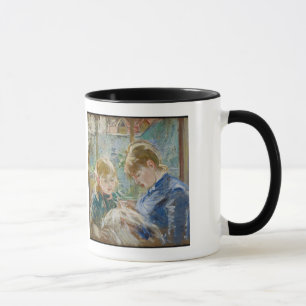 The Artist's Daughter, Julie, with her Nanny Mug