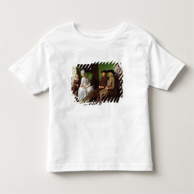 The Artist's Family (oil on canvas) Toddler T-Shirt (Front)