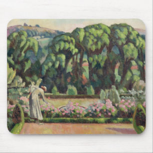 The Artist's Garden at Durbins, c.1915 (oil on can Mouse Pad