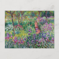 The Artist's Garden at Giverny by Claude Monet