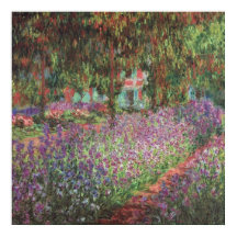 The Artist's Garden at Giverny by Claude Monet