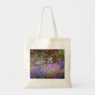 The Artist's Garden at Giverny by Monet Tote Bag