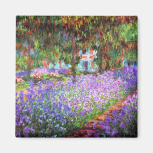 The Artist's Garden at Giverny, Claude Monet Magnet