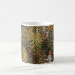 The Artist's Garden at Vetheuil by Claude Monet Coffee Mug<br><div class="desc">The Artist's Garden at Vetheuil (1880) by Claude Monet is a vintage impressionism fine art floral nature painting. A young girl is flanked by tall blooming yellow sunflower flowers during the summer season. A child is standing in a path in Monet's garden in Vetheuil (a suburb of Paris). About the...</div>