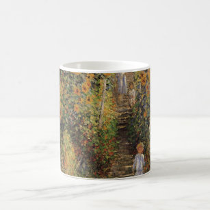 The Artist's Garden at Vetheuil by Claude Monet Coffee Mug