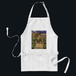 The Artist's Garden at Vetheuil by Claude Monet Standard Apron<br><div class="desc">The Artist's Garden at Vetheuil (1880) by Claude Monet is a vintage impressionism fine art floral nature painting. A young girl is flanked by tall blooming yellow sunflower flowers during the summer season. A child is standing in a path in Monet's garden in Vetheuil (a suburb of Paris). About the...</div>