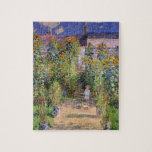 The Artist's Garden by Claude Monet Jigsaw Puzzle<br><div class="desc">Please visit my store for more interesting design and more colour choice =>  zazzle.com/colorfulworld*</div>