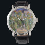 The Artist's Garden by Claude Monet Watch<br><div class="desc">The Artist's Garden by Claude Monet. Please visit my store for more interesting design and more colour choice. =>     zazzle.com/colorfulworld*</div>