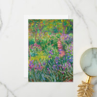 The Artist's Garden in Giverny by Claude Monet