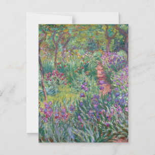 The Artist's Garden in Giverny, Monet Postcard