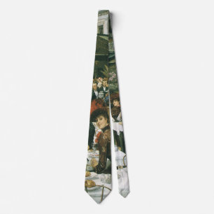 The Artist's Ladies by James Tissot, Vintage Art Tie