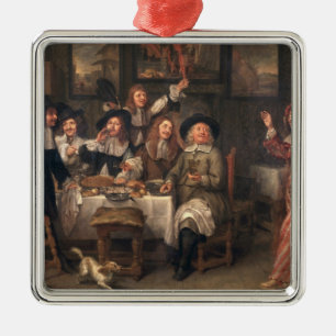 The Artists' Meal Metal Tree Decoration