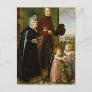 The Artist's Parents, 1806 Postcard