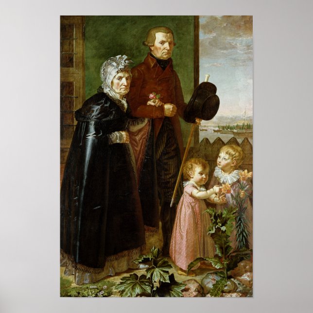 The Artist's Parents, 1806 Poster (Front)