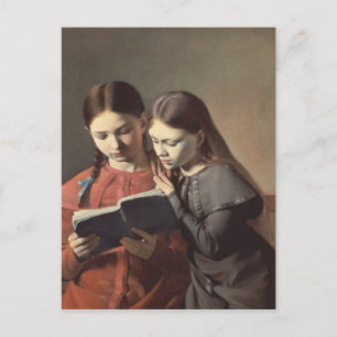 The Artist's Sisters Signe and Henriette Postcard