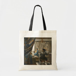 The Artist's Studio, c.1665-66 (oil on canvas) Tote Bag