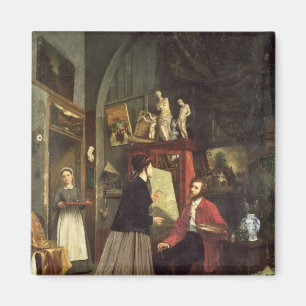 The Artist's Studio Magnet