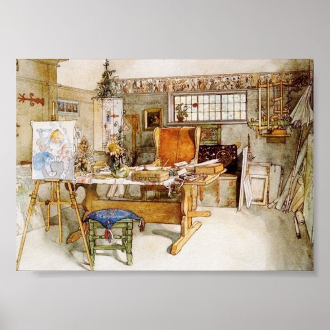 The Artist's Studio Poster (Front)