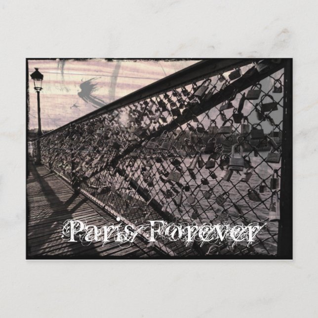 The Arts Bridge - Lover's Bridge Postcard (Front)