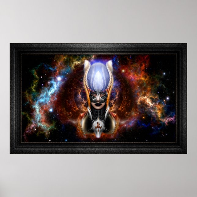 The Arzookian Princess Of Nebulous Four Poster (Front)