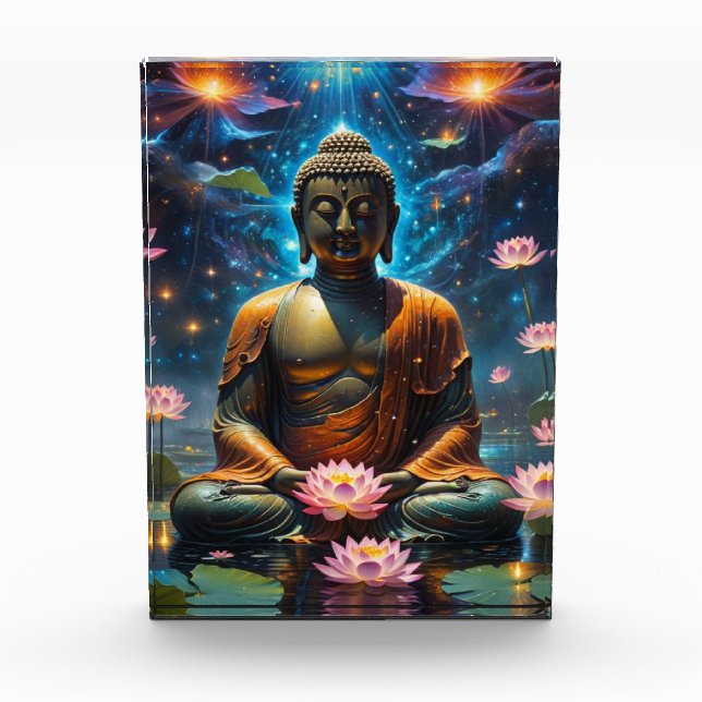 The Ascended Master Buddha Photo Block (Front)