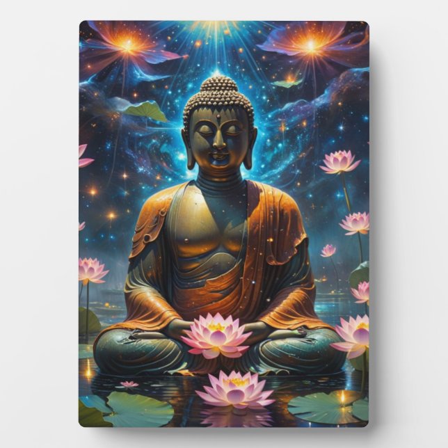 The Ascended Master Buddha Plaque (Front)