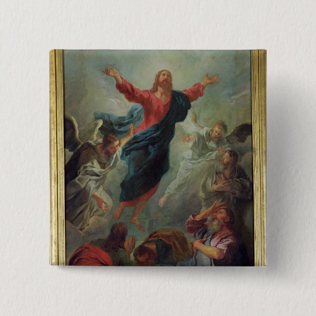 The Ascension, 1721 15 Cm Square Badge (Front)