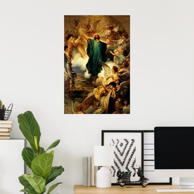 The Ascension by Gustave Dore Poster (Home Office)