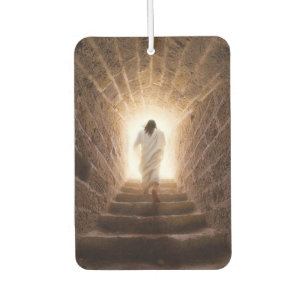 The Ascension – Jesus Walking Into the Light Car Air Freshener