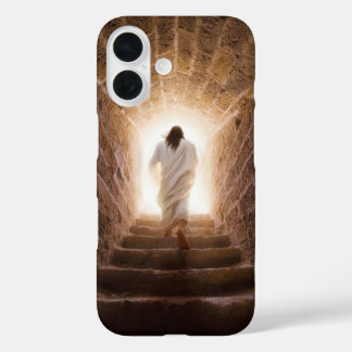 The Ascension – Jesus Walking Into the Light iPhone 16 Case